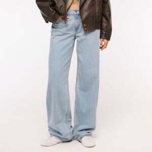 Abercrombie and Fitch Low Rise Ultra Loose Jean 26 short